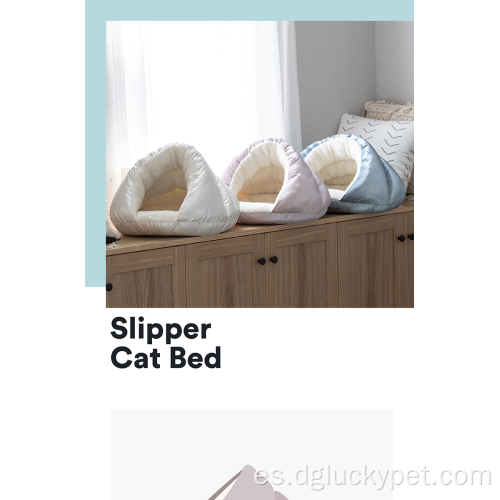 Cojín de la cama de mascotas Fuera de piel sintética cama para mascotas